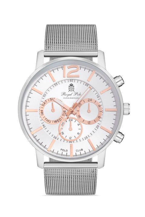 Royal Club De Polo Barcelona Straw Men's Wristwatch 8682367077516
