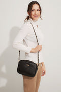 Aqua Di Polo Black Women's Shoulder Bag