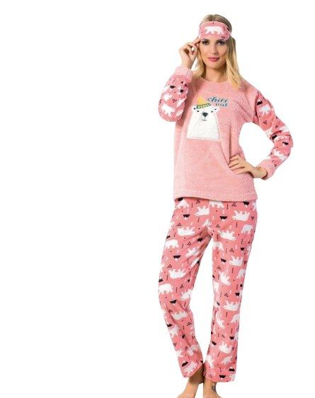 Polkan Women's Fleece Pajamas Set
