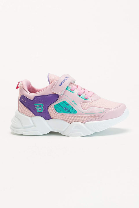 TonnyBlack Pink Kids Sneakers