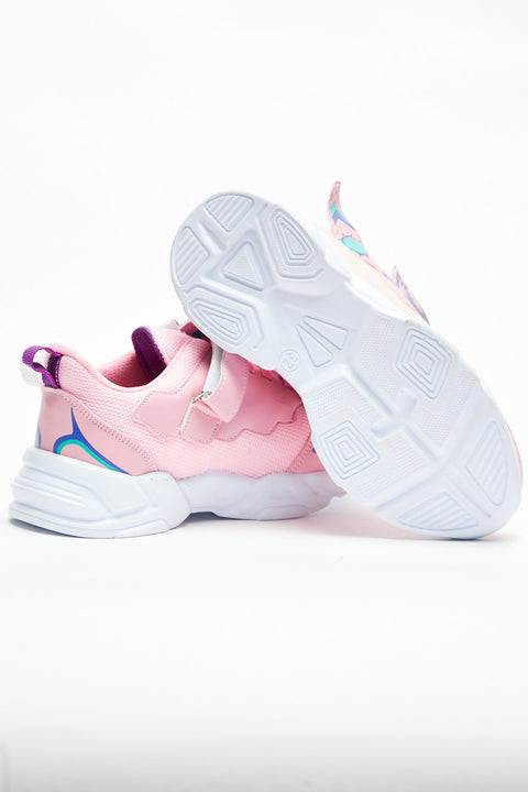 TonnyBlack Pink Kids Sneakers