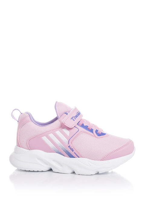 TonnyBlack Pink Lilac Kids Sneakers