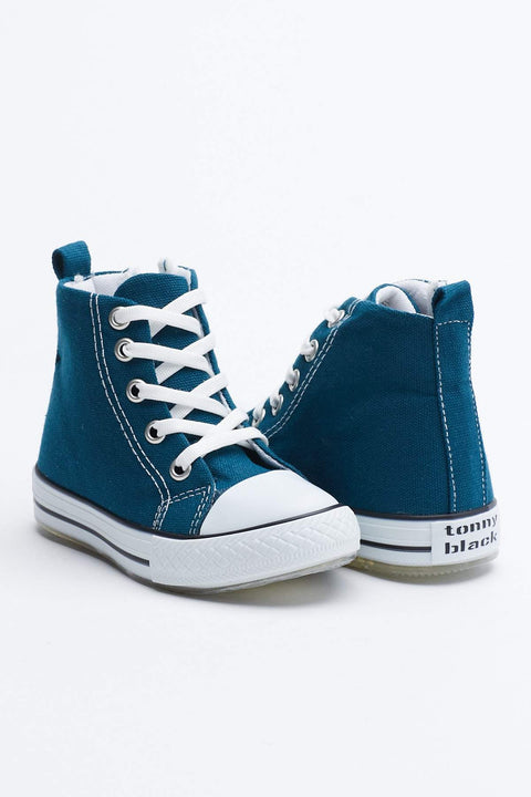 TonnyBlack Petrol Kids Light Sports Shoes Long