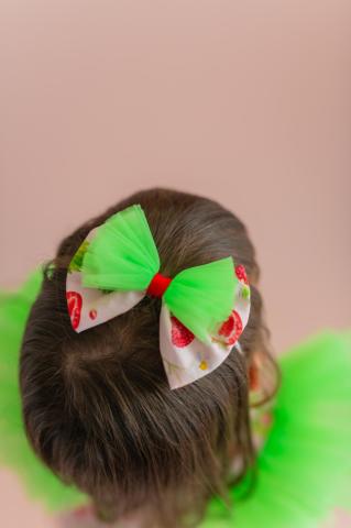 Pixy Love Girl Strawberry Bow Knot Hair Band