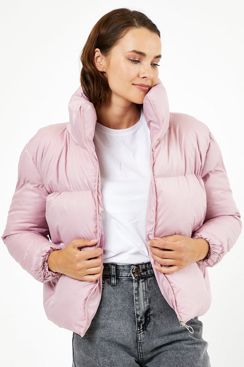 TonnyBlack Powder Women's Oversize Filled Inflatable Waterproof Coat