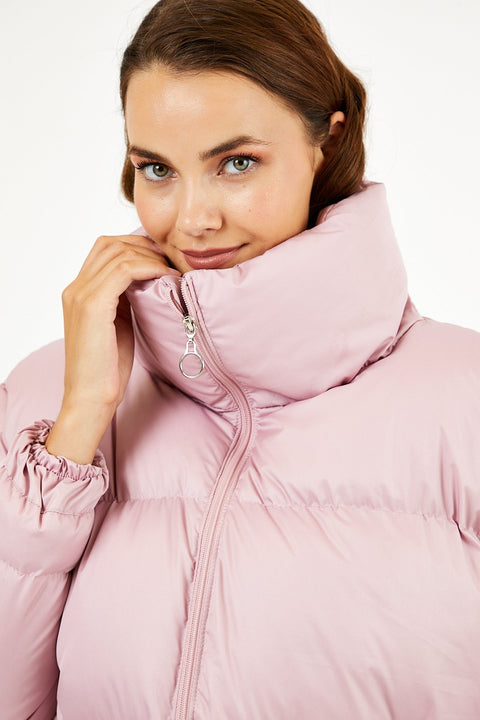 TonnyBlack Powder Women's Oversize Filled Inflatable Waterproof Coat