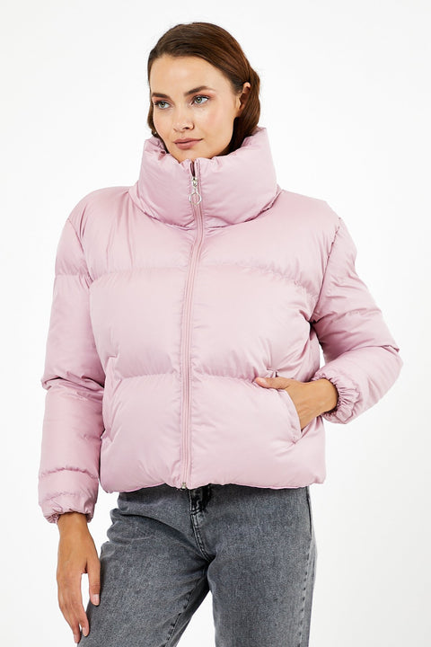 TonnyBlack Powder Women's Oversize Filled Inflatable Waterproof Coat