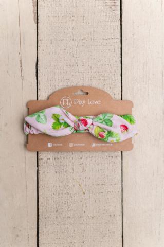 Pixy Love Baby Girl Strawberry Knot Hair Band