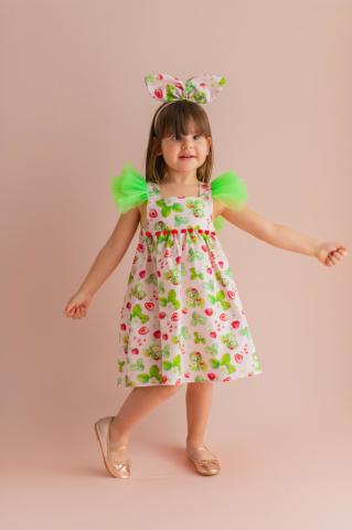 Pixy Love Girl Lilly Strawberry Dress