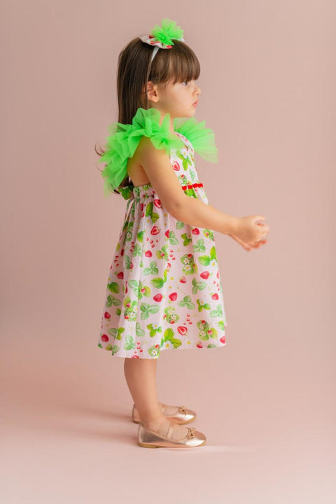Pixy Love Girl Lilly Strawberry Dress
