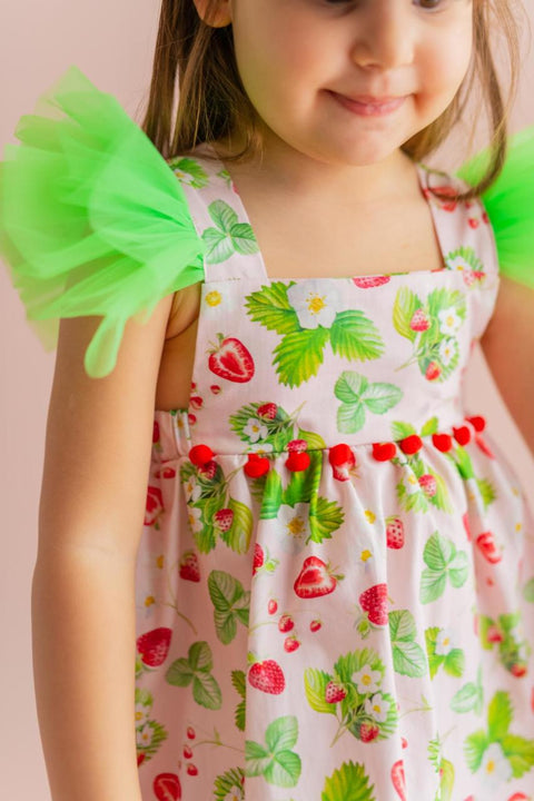 Pixy Love Girl Lilly Strawberry Dress