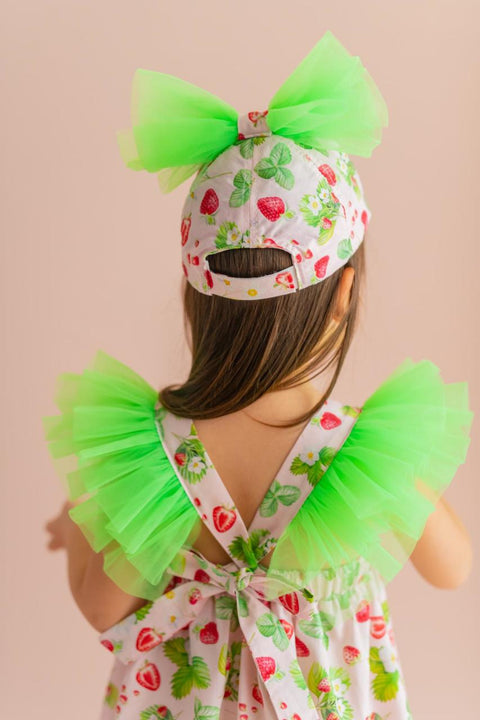 Pixy Love Girl's Powder Strawberry Hat