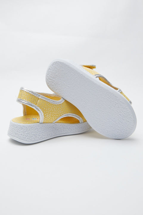 TonnyBlack Yellow Kids Sandals