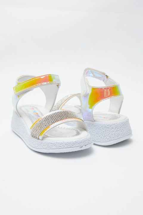 TonnyBlack Yellow Kids Sandals