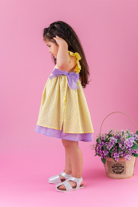 Pixy Love Girl Yellow Sandy Dress