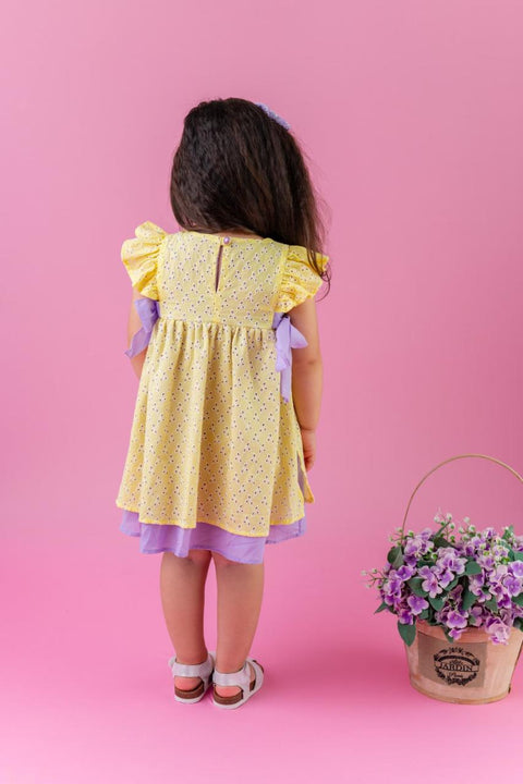 Pixy Love Girl Yellow Sandy Dress