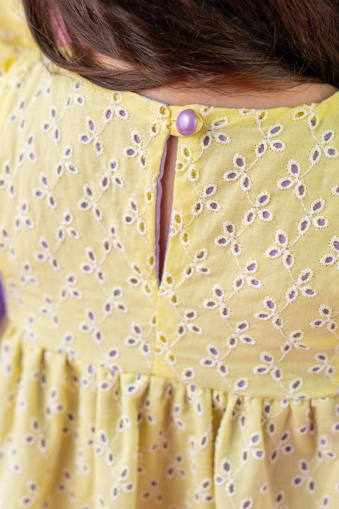 Pixy Love Girl Yellow Sandy Dress