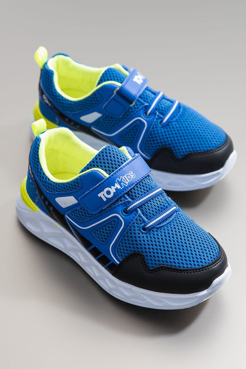 TonnyBlack Sax Yellow Kids Sport Shoes
