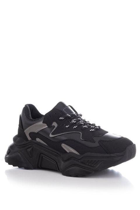 TonnyBlack Black Women's Sneakers TB289-1_101
