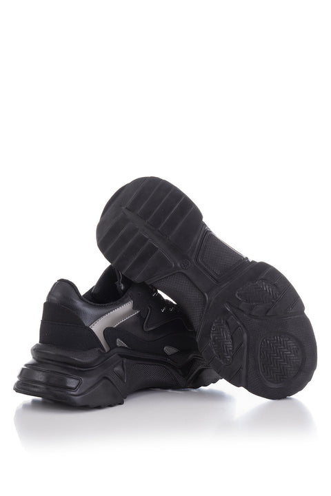 TonnyBlack Black Women's Sneakers TB289-1_101