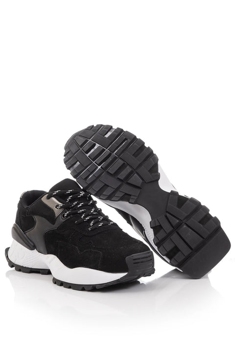 TonnyBlack Black and White Women's Sneakers DLN-1_295