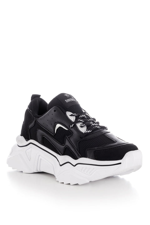 TonnyBlack Black and White Women's Sneakers DNZ-1_295