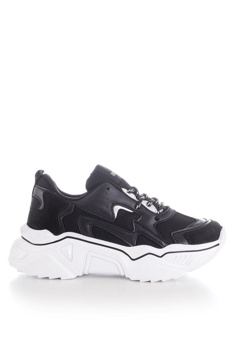 TonnyBlack Black and White Women's Sneakers DNZ-1_295