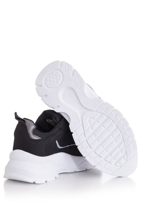 TonnyBlack Black and White Women's Sneakers TB287-1_295
