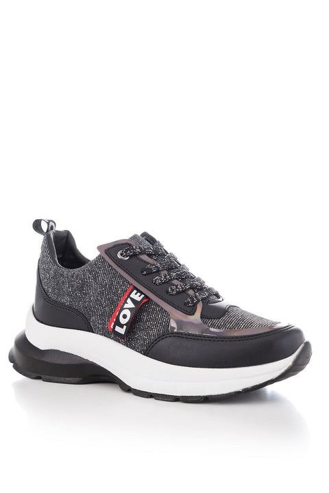 TonnyBlack Black and White Women's Sneakers DGF117-1_295