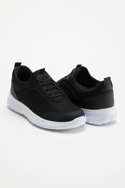 TonnyBlack Black and White Women's Sneakers TBPNY-1_295