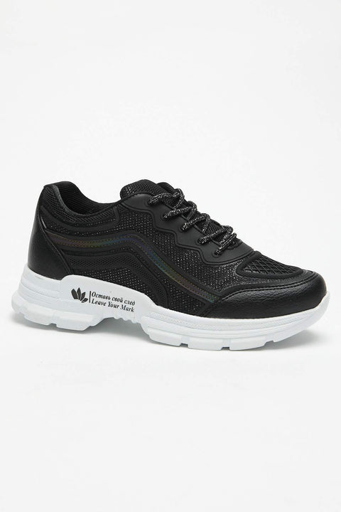TonnyBlack Black and White Women's Sneakers DGF134-1_295