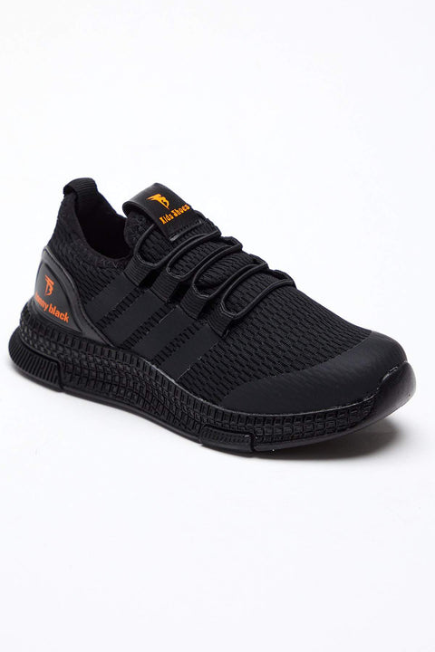 Tonny Black Black Kids Sports Shoes