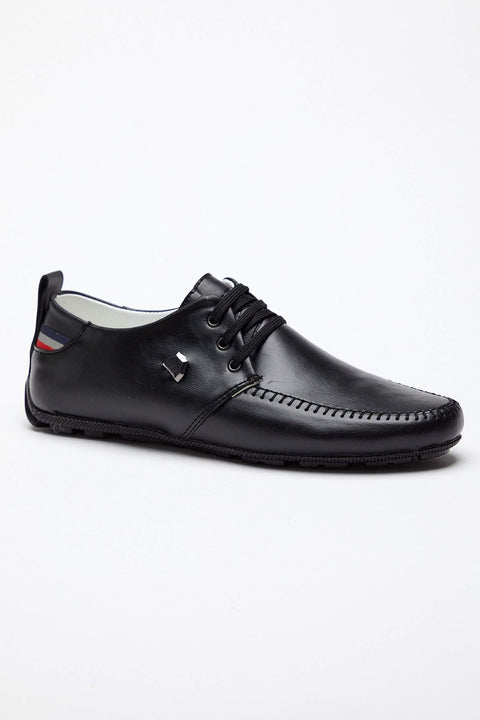 TonnyBlack Black Men's Loafers TBCSS-2_101