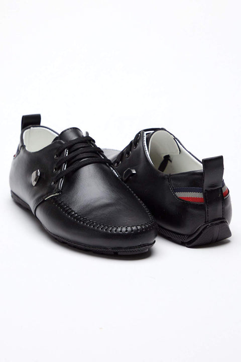 TonnyBlack Black Men's Loafers TBCSS-2_101