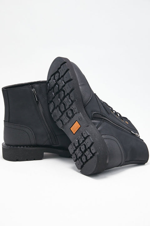 TonnyBlack Black Men's Boots TBDG03-2_101