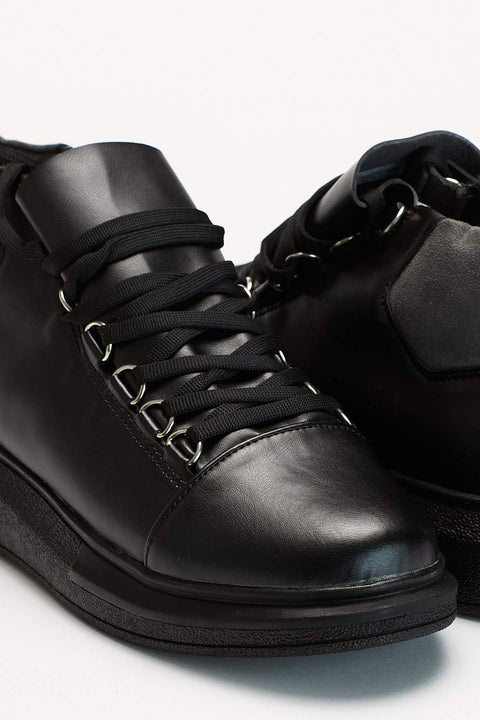 TonnyBlack Black Smoked Men's Shoes