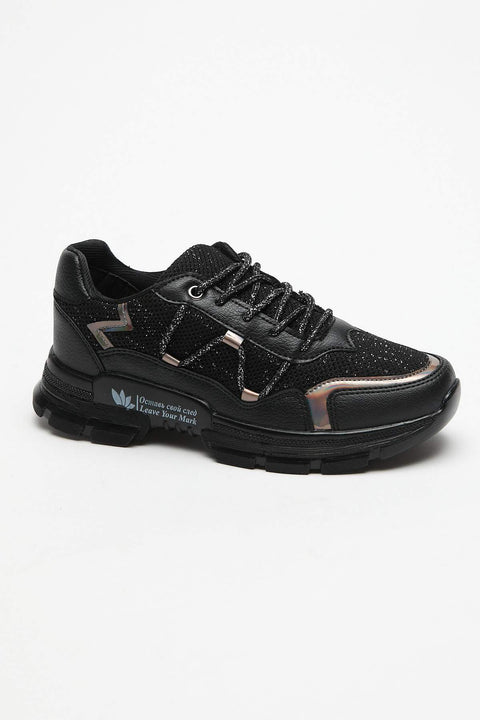 TonnyBlack Black Women's Sneakers  DGF116-1_101
