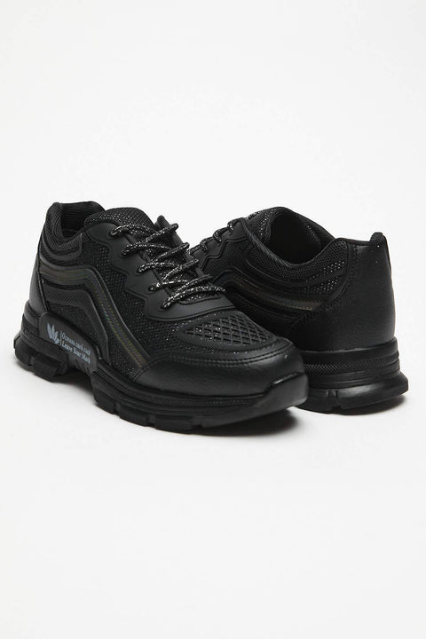 TonnyBlack Black Women's Sneakers DGF134-1_101