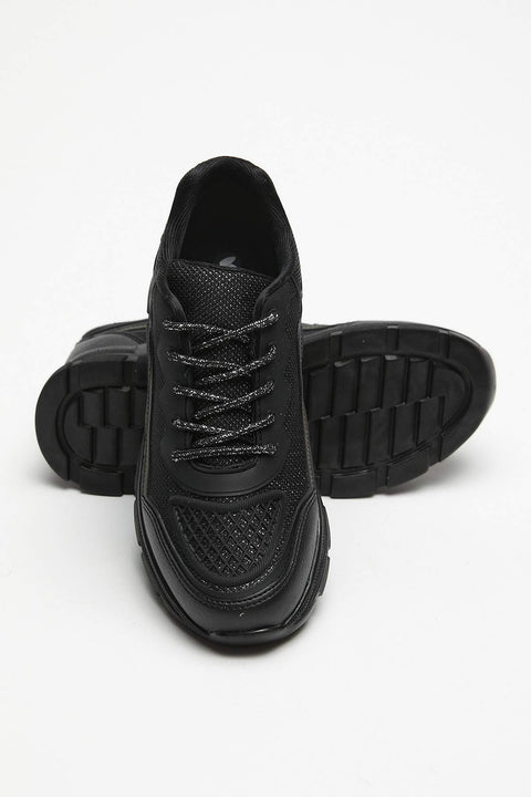 TonnyBlack Black Women's Sneakers DGF134-1_101
