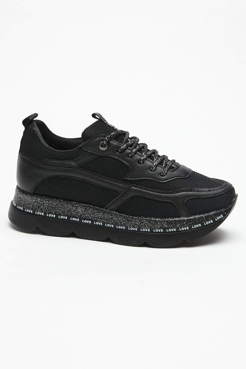 TonnyBlack Black Women's Sneakers DGF141-1_101