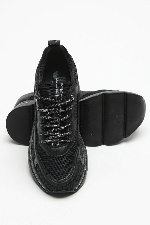TonnyBlack Black Women's Sneakers DGF141-1_101
