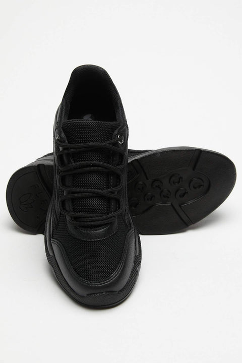 TonnyBlack Black Women's Sneakers DGF142-1_101