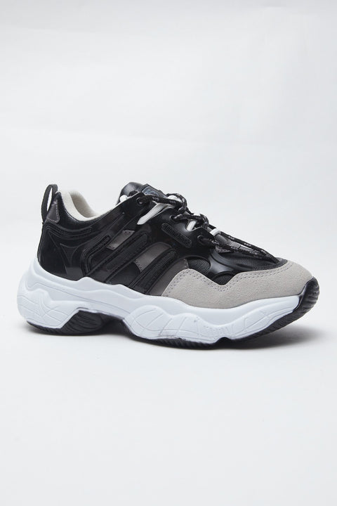 TonnyBlack Black Women's Sneakers SELF2-1_101