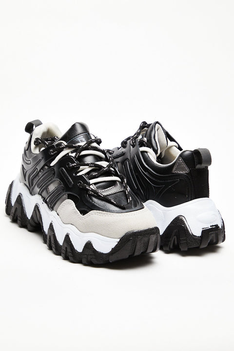 TonnyBlack Black Women's Sneakers SELF1-1_101