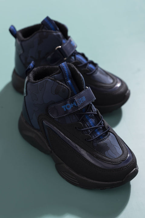 Tonny Black Sax Kids Trekking Boots