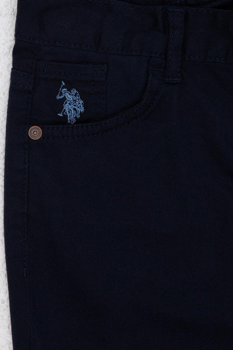 Us Polo Assn Boys Navy Blue Chinos