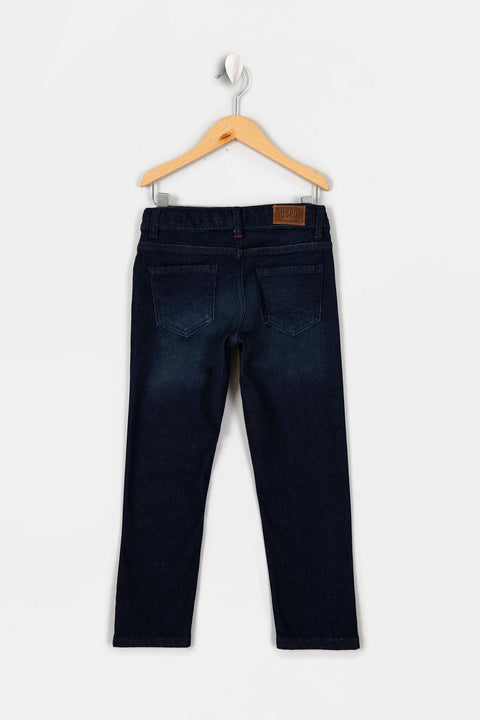 Us Polo Assn Boys Navy Blue Denim Pants