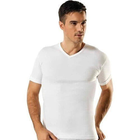 Passion Men's Rib V-Neck Undershirt TER0107