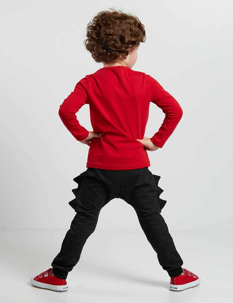 Denokids Dino Spikes Boy Pants Set