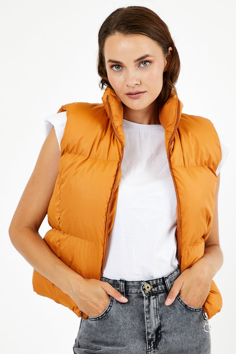 TonnyBlack Soil WoMen Filled Inflatable Waterproof Vest TBG068-1_328